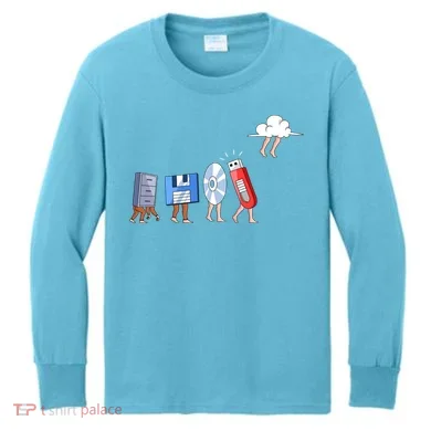 Funny Geek Programmer Nerd Developer Cute Gift Computer Engineering Funny Gift Kids Long Sleeve Shirt