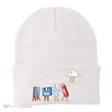 Funny Geek Programmer Nerd Developer Cute Gift Computer Engineering Funny Gift Beanie