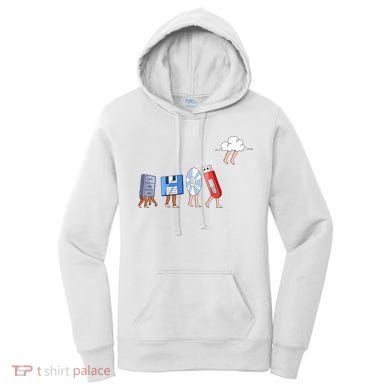 Funny Geek Programmer Nerd Developer Cute Gift Computer Engineering Funny Gift Women's Hoodie