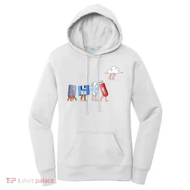 Funny Geek Programmer Nerd Developer Cute Gift Computer Engineering Funny Gift Women's Hoodie
