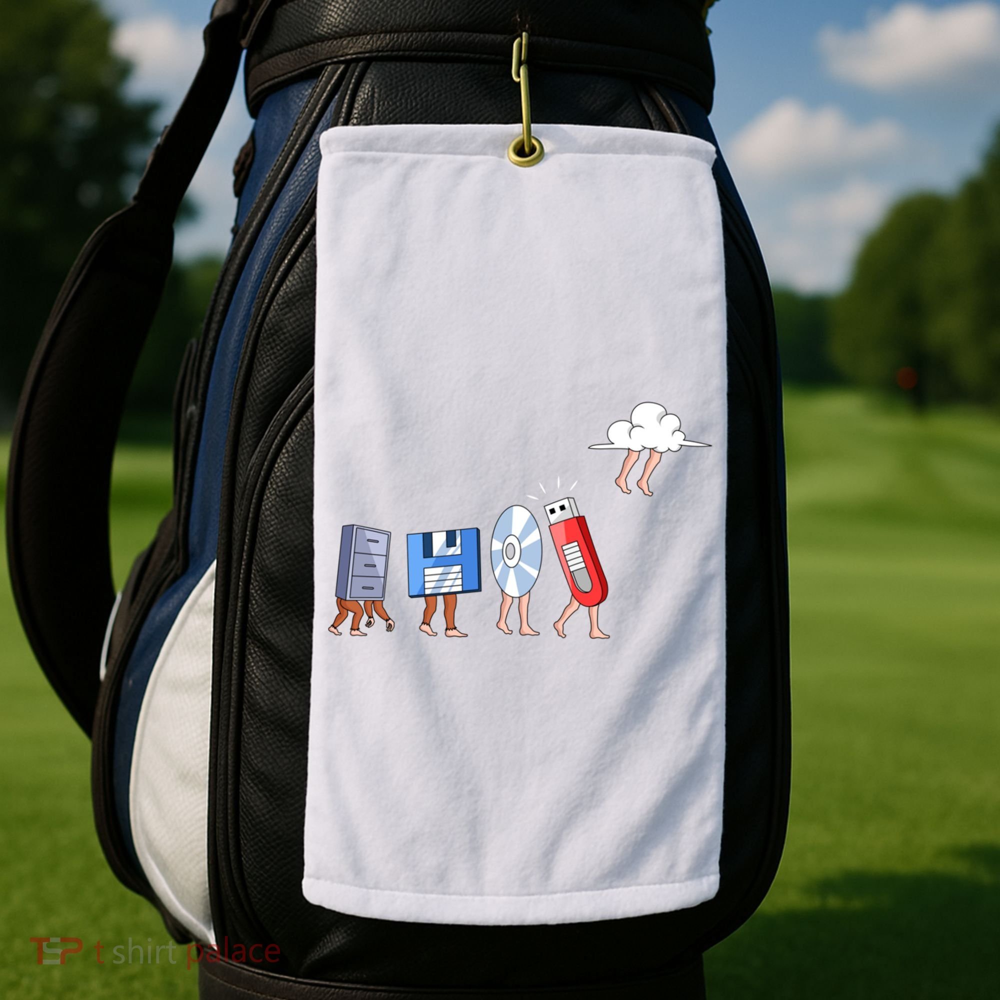 Funny Geek Programmer Nerd Developer Cute Gift Computer Engineering Funny Gift Golf Towel