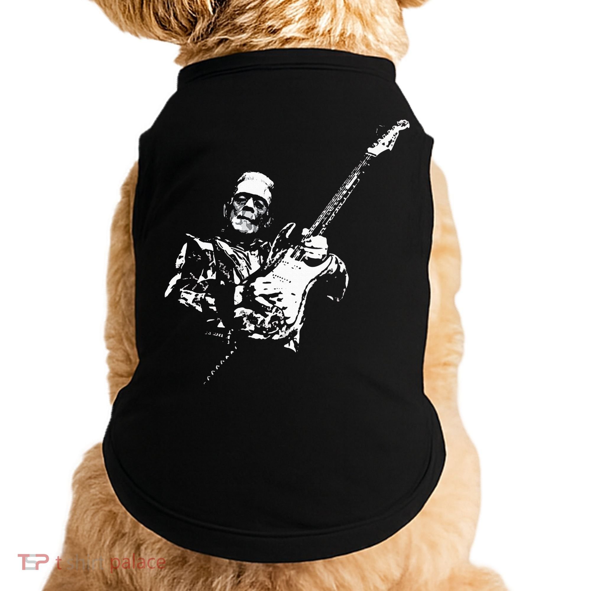 Frankenstein Guitar Player Doggie Tank