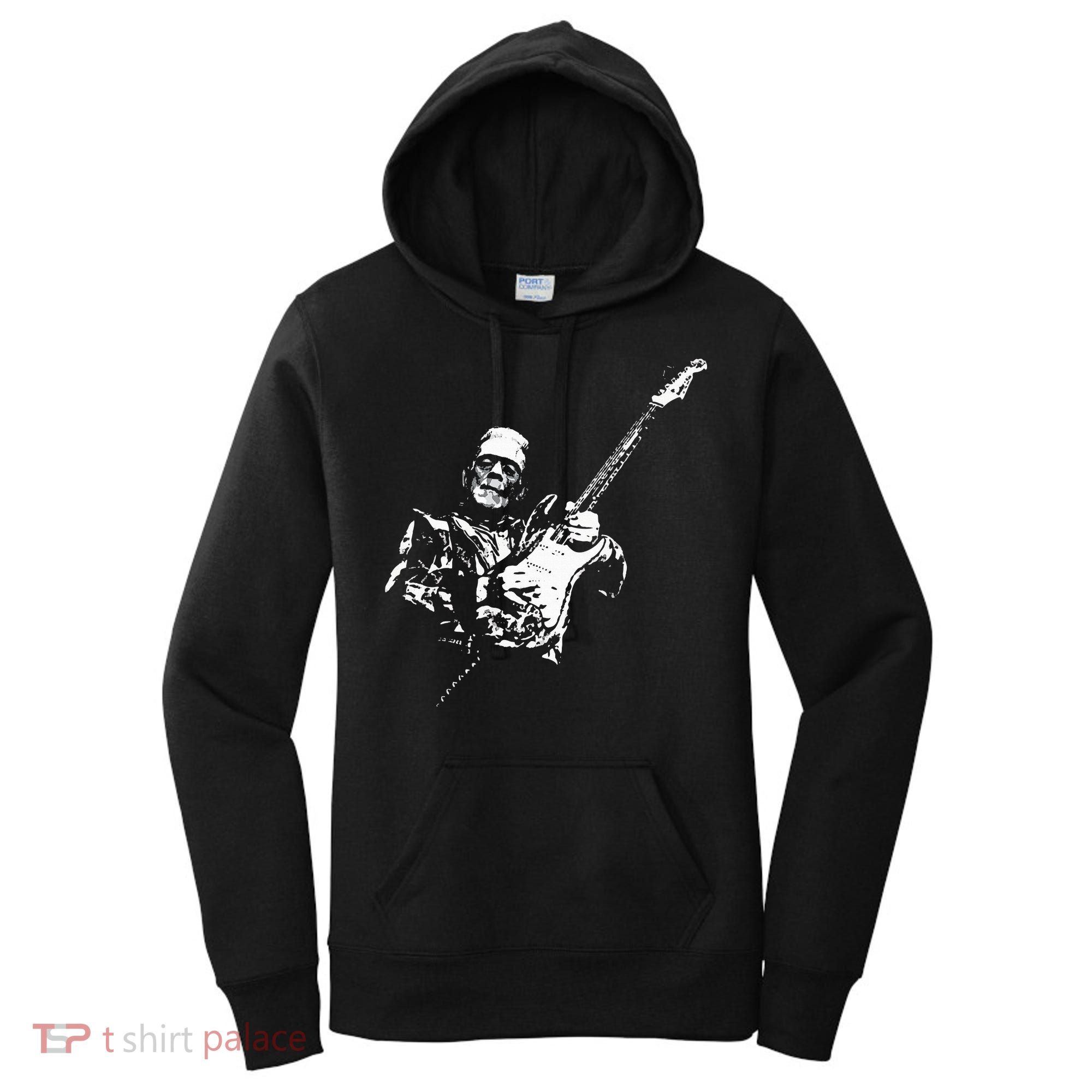 Frankenstein Guitar Player Women's Hoodie