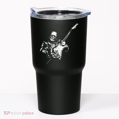 Frankenstein Guitar Player Tumbler