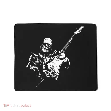 Frankenstein Guitar Player Mousepad