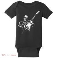 Frankenstein Guitar Player Baby Bodysuit thumb 0