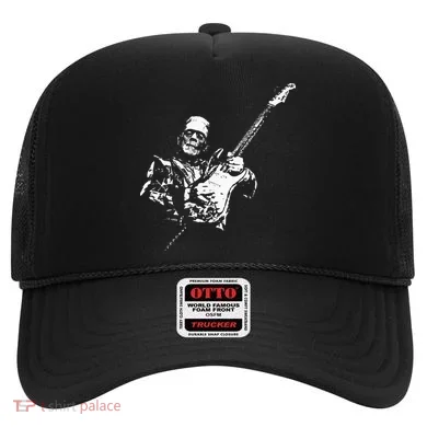 Frankenstein Guitar Player Hat
