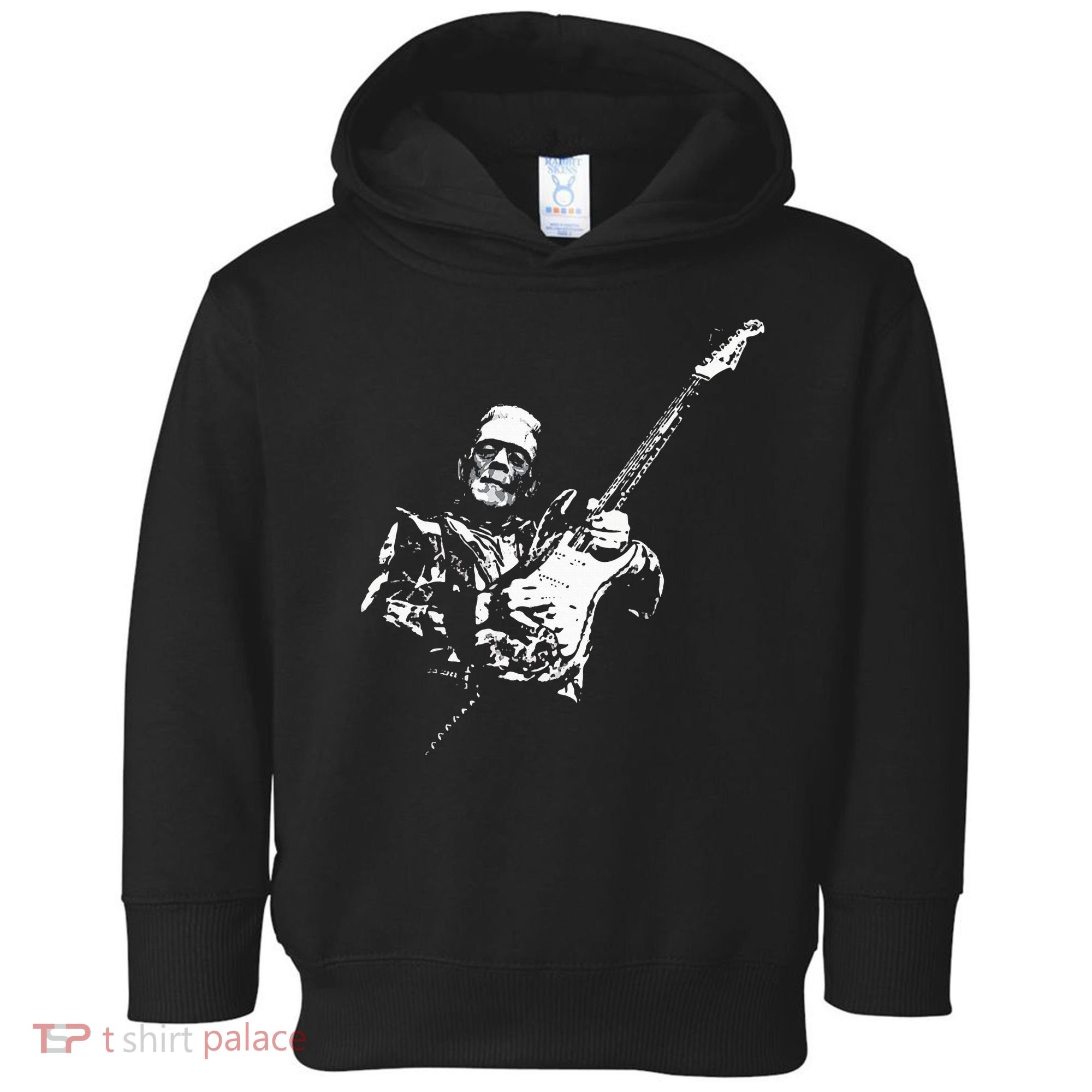 Frankenstein Guitar Player Toddler Hoodie