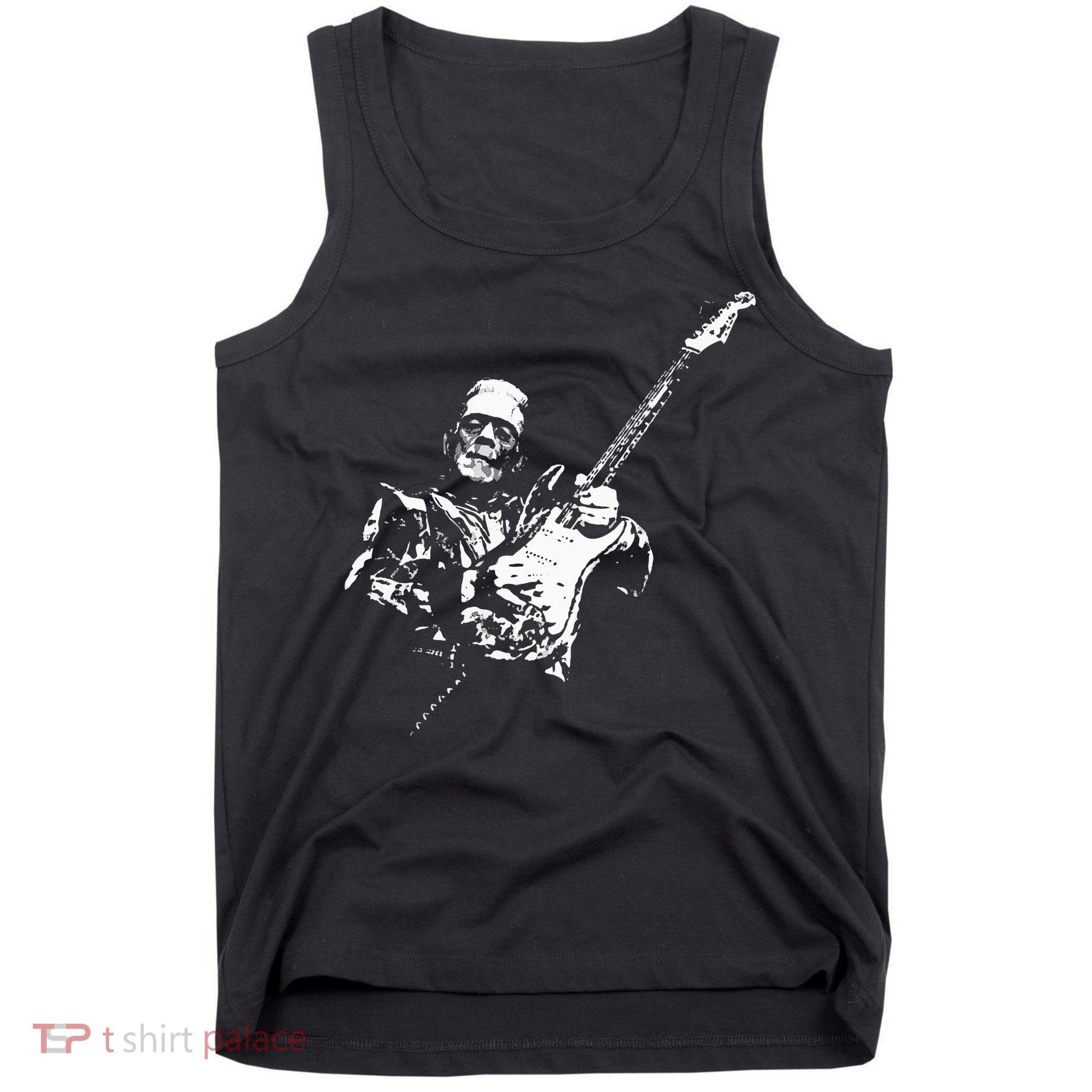 Frankenstein Guitar Player Tank Top