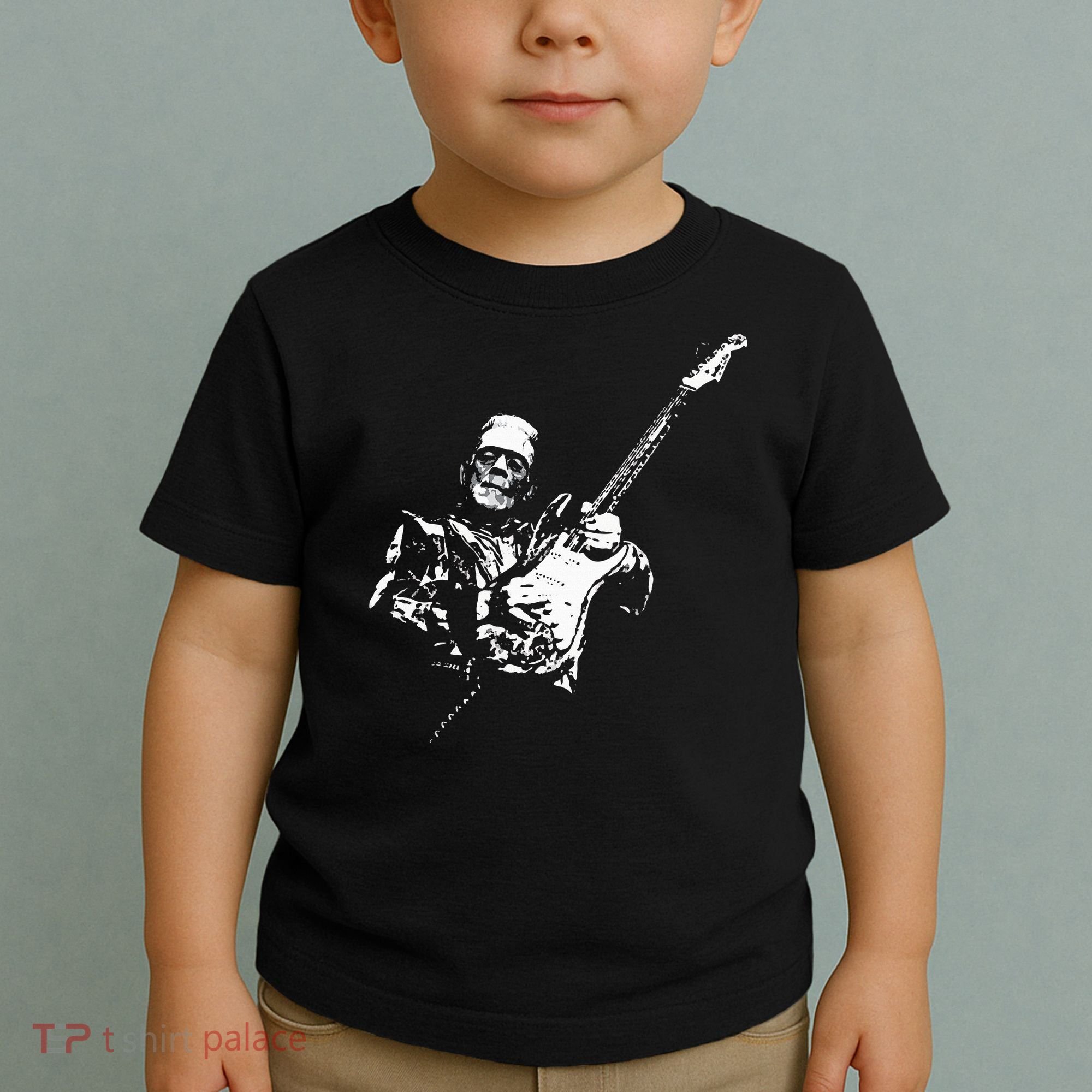 Frankenstein Guitar Player Toddler T-Shirt