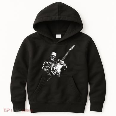 Frankenstein Guitar Player Kids Hoodie