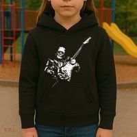 Frankenstein Guitar Player Kids Hoodie thumb 3