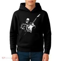 Frankenstein Guitar Player Kids Hoodie thumb 4