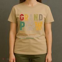 Funny Grand Paw Grandpa Dog Dad Definition Pawpa Fathers Day T-Shirt thumb 4