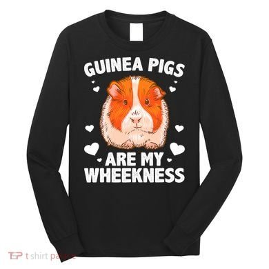 Funny Guinea Pig Design Guinea Pig Lovers Long Sleeve Shirt