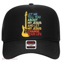 Funny Guitar Player Christian Bible Gift Hat thumb 0