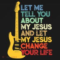 Funny Guitar Player Christian Bible Gift Tank Top thumb 6