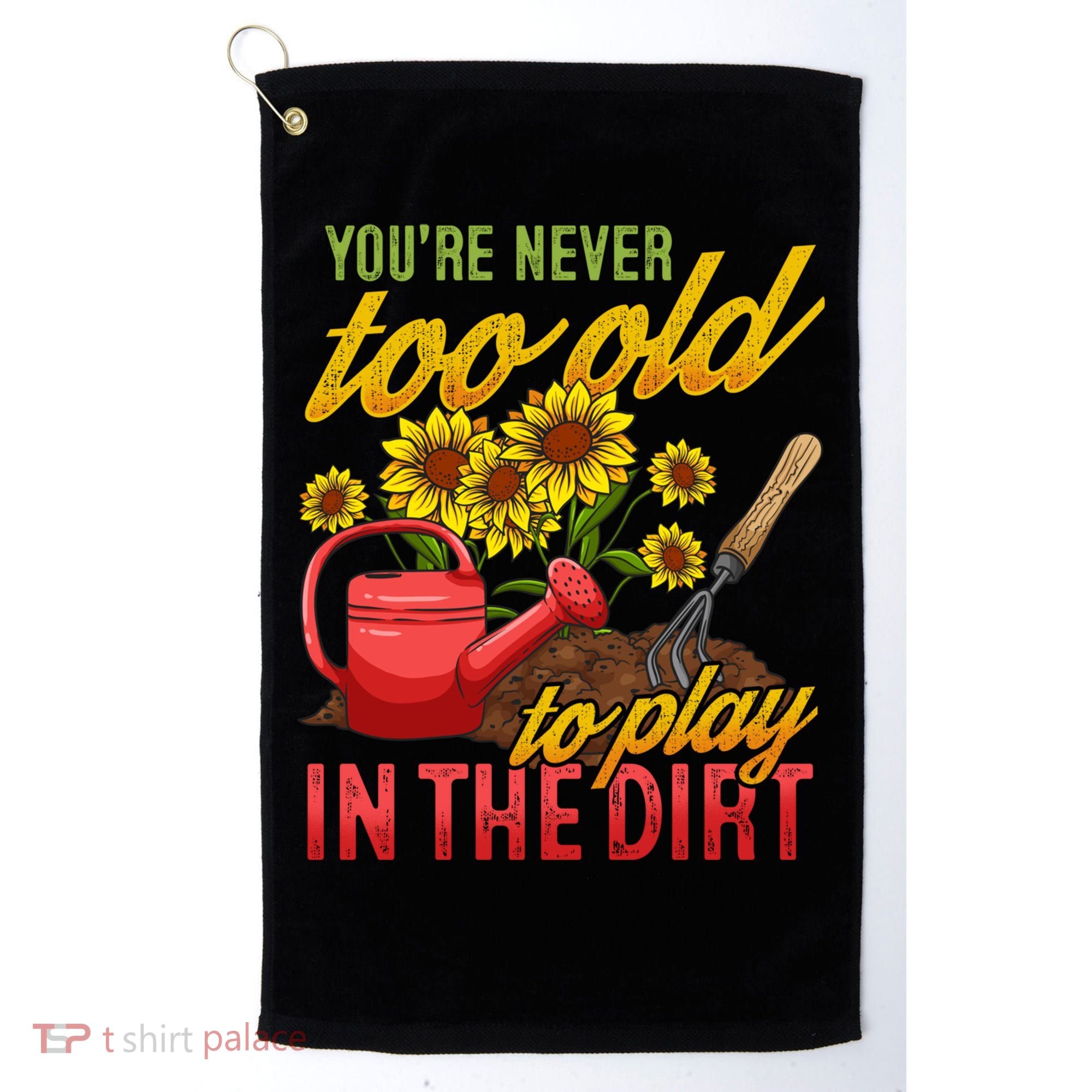 Funny Gardening Plants Gardener Gift Cute Gift Golf Towel