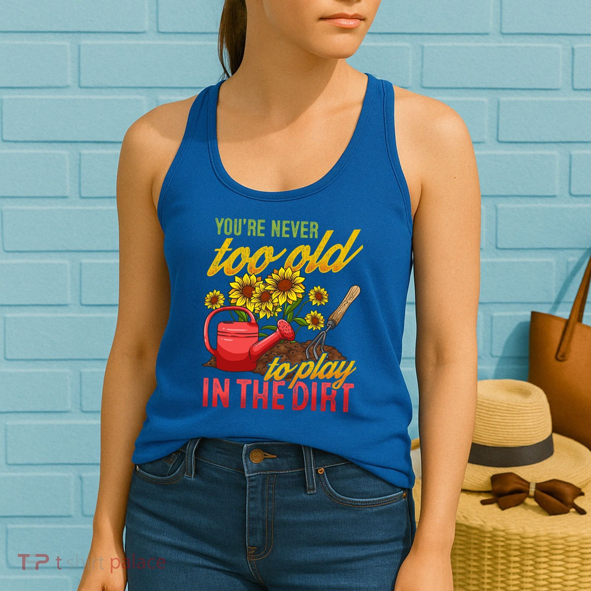 Funny Gardening Plants Gardener Gift Cute Gift Women's Tank Top