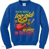 Funny Gardening Plants Gardener Gift Cute Gift Kids Sweatshirt thumb 0