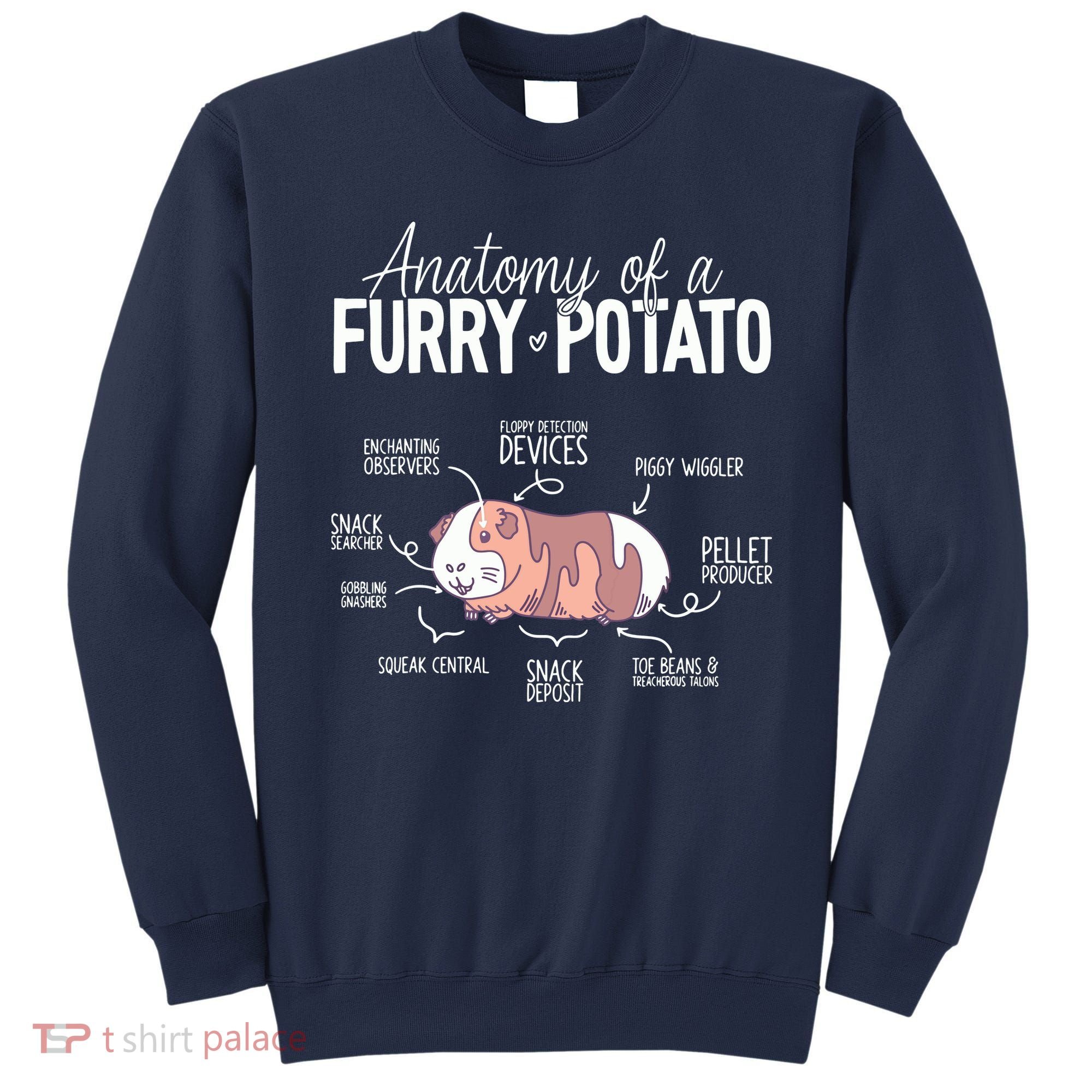 Funny Guinea Pig Guinea Pig Anatomy Guinea Pig Sweatshirt