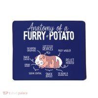 Funny Guinea Pig Guinea Pig Anatomy Guinea Pig Mousepad thumb 0