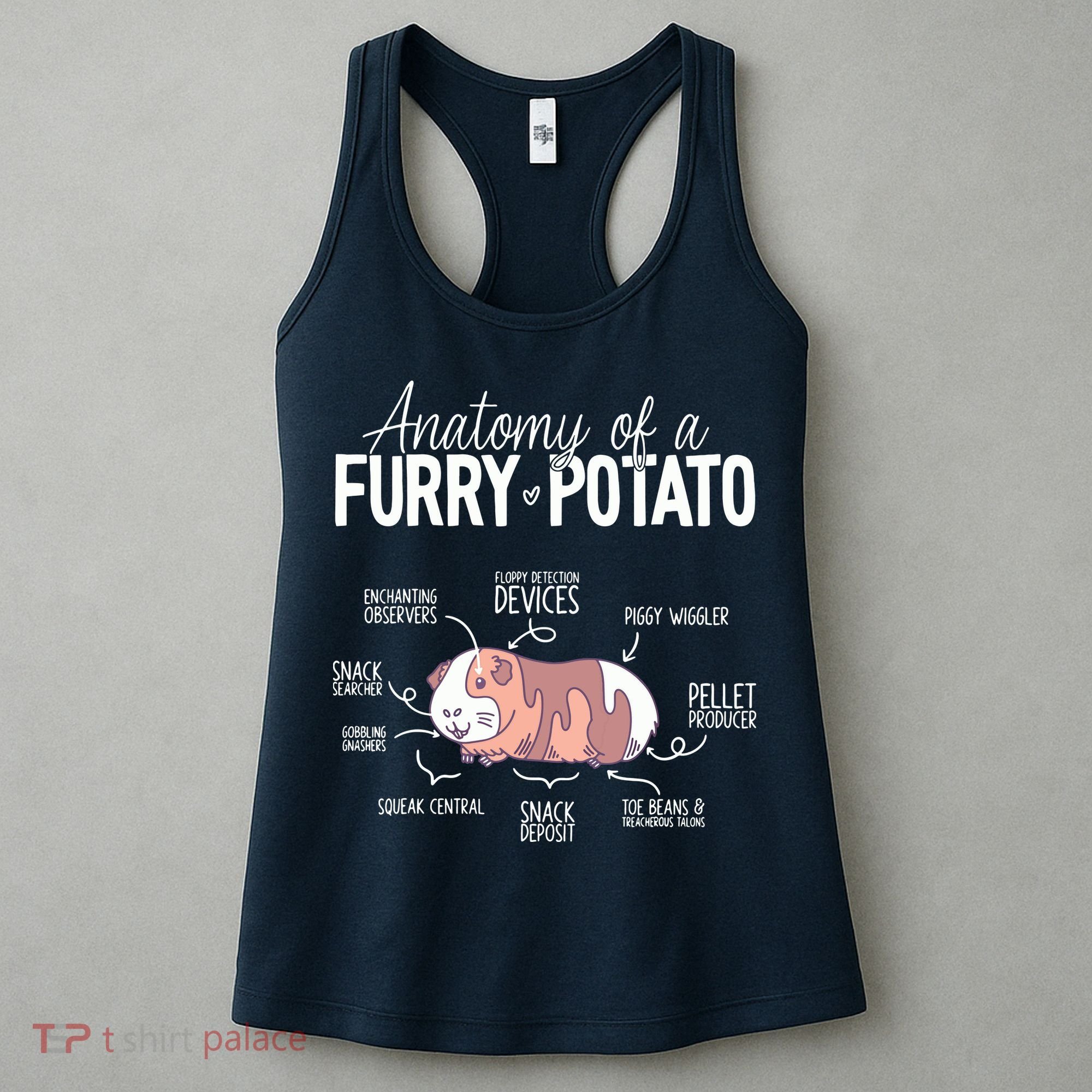 Funny Guinea Pig Guinea Pig Anatomy Guinea Pig Women's Tank Top