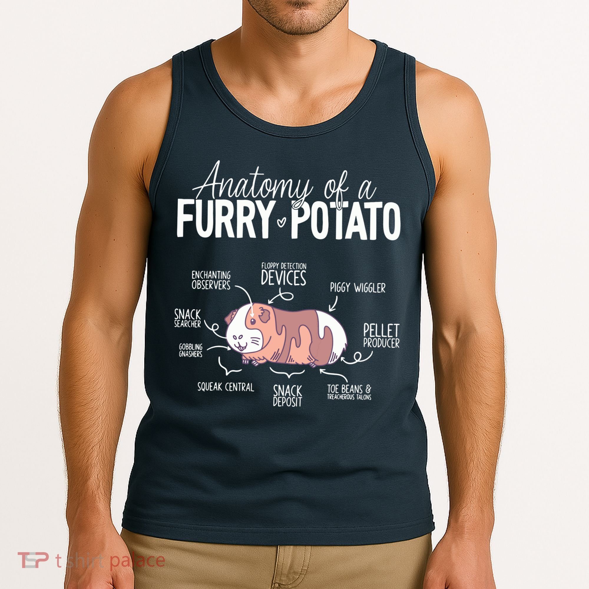 Funny Guinea Pig Guinea Pig Anatomy Guinea Pig Tank Top