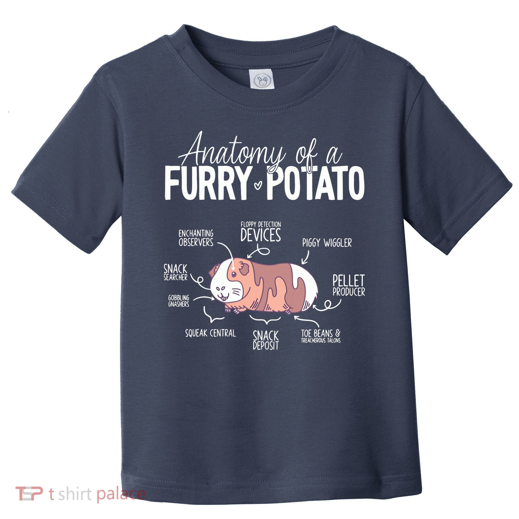 Funny Guinea Pig Guinea Pig Anatomy Guinea Pig Toddler T-Shirt