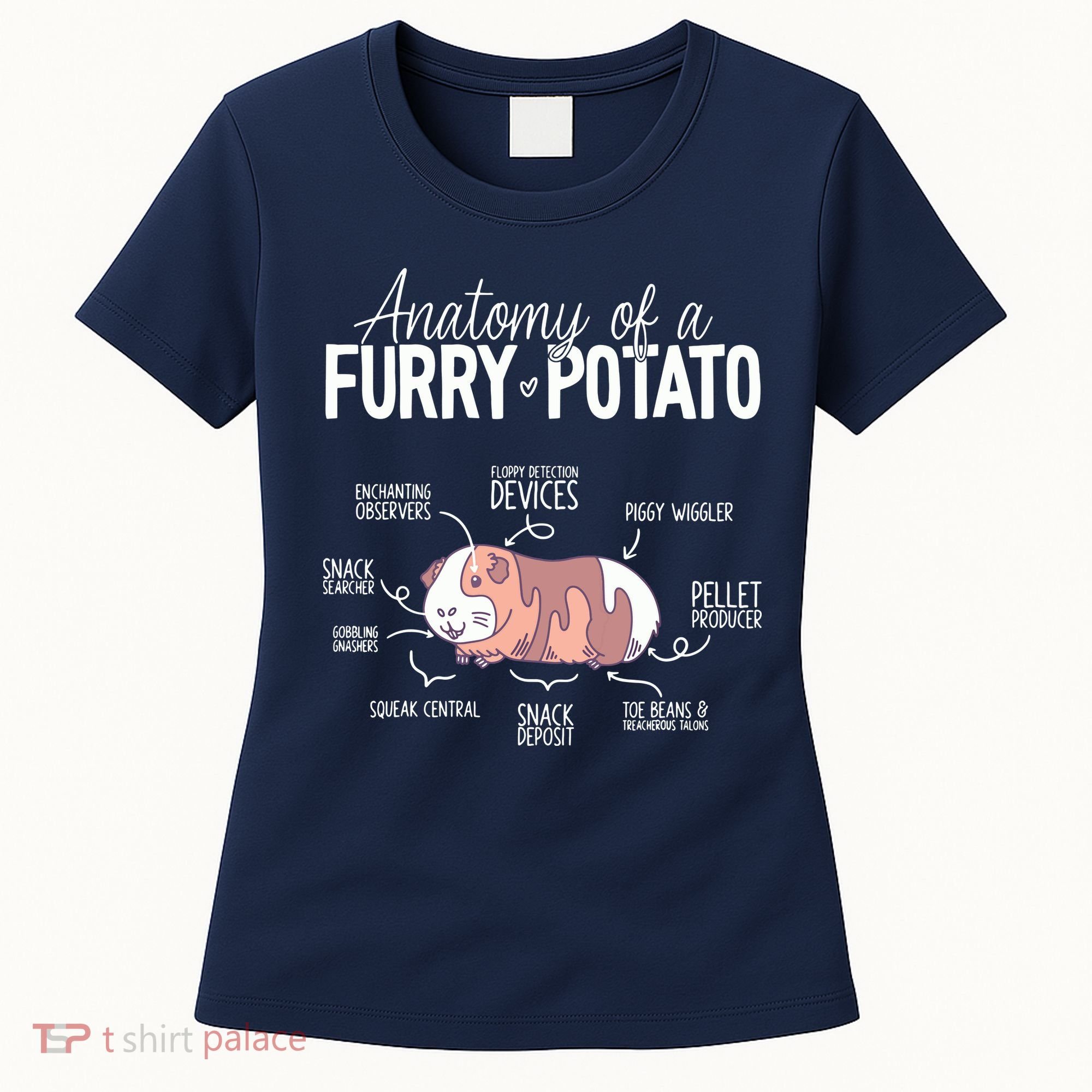 Funny Guinea Pig Guinea Pig Anatomy Guinea Pig Women's T-Shirt