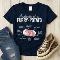 Funny Guinea Pig Guinea Pig Anatomy Guinea Pig Women's T-Shirt thumb 3