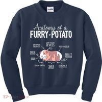 Funny Guinea Pig Guinea Pig Anatomy Guinea Pig Kids Sweatshirt thumb 0