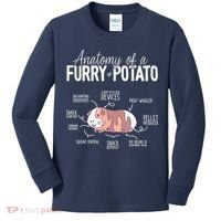 Funny Guinea Pig Guinea Pig Anatomy Guinea Pig Kids Long Sleeve Shirt thumb 0