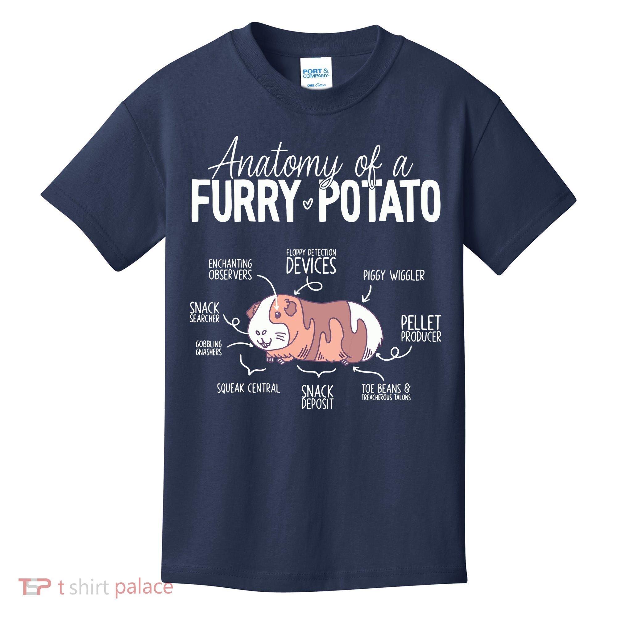 Funny Guinea Pig Guinea Pig Anatomy Guinea Pig Kids T-Shirt
