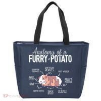 Funny Guinea Pig Guinea Pig Anatomy Guinea Pig Tote Bag thumb 0