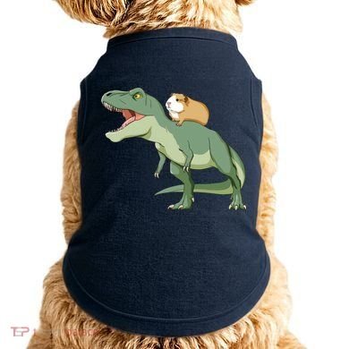 Funny Guinea Pig Riding T Rex Dinosaur Doggie Tank