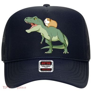Funny Guinea Pig Riding T Rex Dinosaur Hat