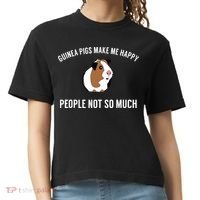Funny Guinea Pig Gift Guinea Pig Tee Comfort Colors Boxy T-Shirt thumb 0