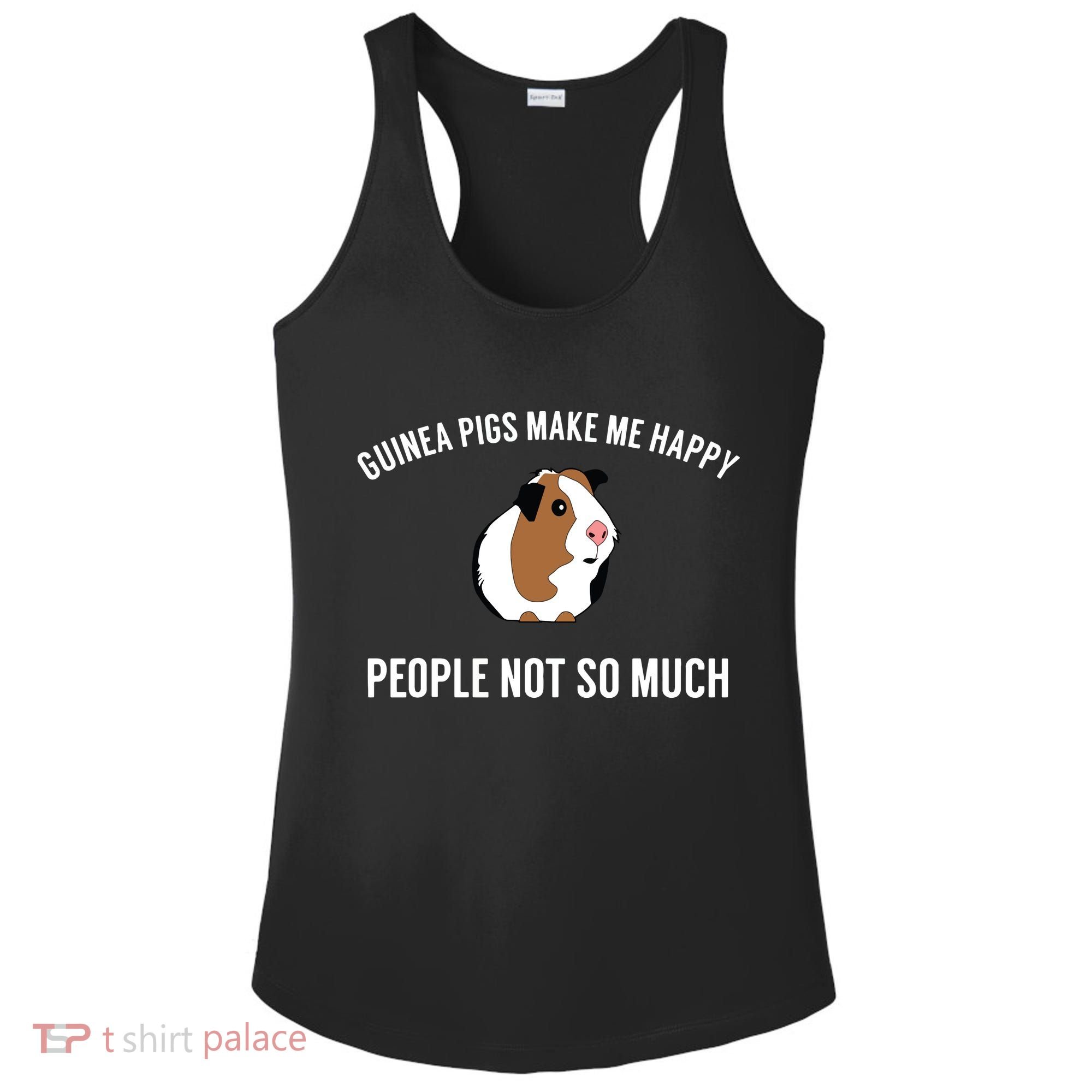 Funny Guinea Pig Gift Guinea Pig Tee Ladies PosiCharge Competitor Racerback Tank