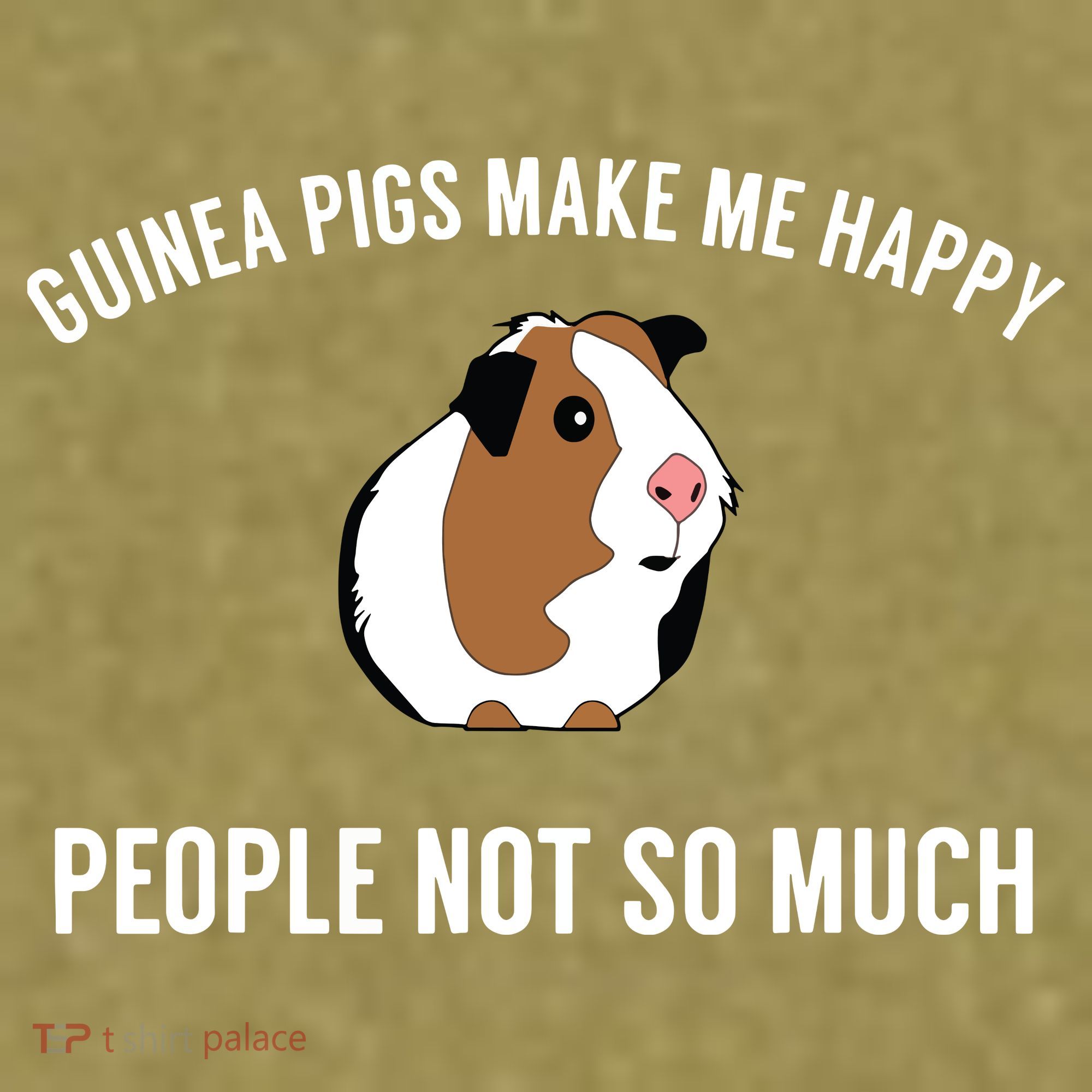 Funny Guinea Pig Gift Guinea Pig Tee Garment-Dyed Women's Muscle Tee
