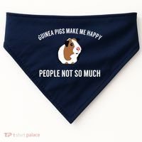 Funny Guinea Pig Gift Guinea Pig Tee USA-Made Doggie Bandana thumb 0