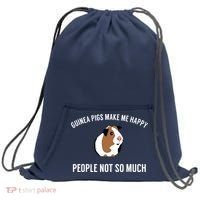 Funny Guinea Pig Gift Guinea Pig Tee Sweatshirt Cinch Pack Bag thumb 0