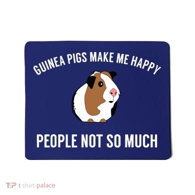 Funny Guinea Pig Gift Guinea Pig Tee Mousepad