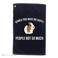 Funny Guinea Pig Gift Guinea Pig Tee Golf Towel thumb 0