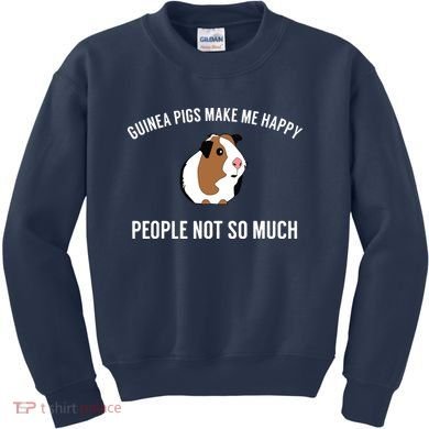 Funny Guinea Pig Gift Guinea Pig Tee Kids Sweatshirt