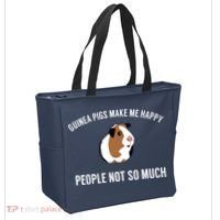 Funny Guinea Pig Gift Guinea Pig Tee Tote Bag thumb 2