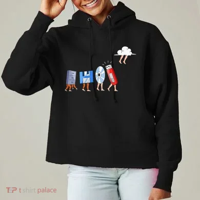 Funny Geek Programmer Nerd Developer Computer Engineering Ladies Heavyweight Boxy Pullover Hoodie