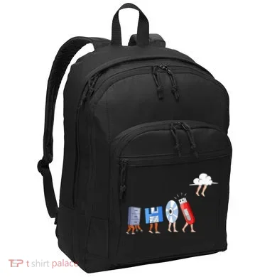 Funny Geek Programmer Nerd Developer Computer Engineering Port Authority Basic Backpack