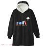 Funny Geek Programmer Nerd Developer Computer Engineering Hooded Wearable Blanket