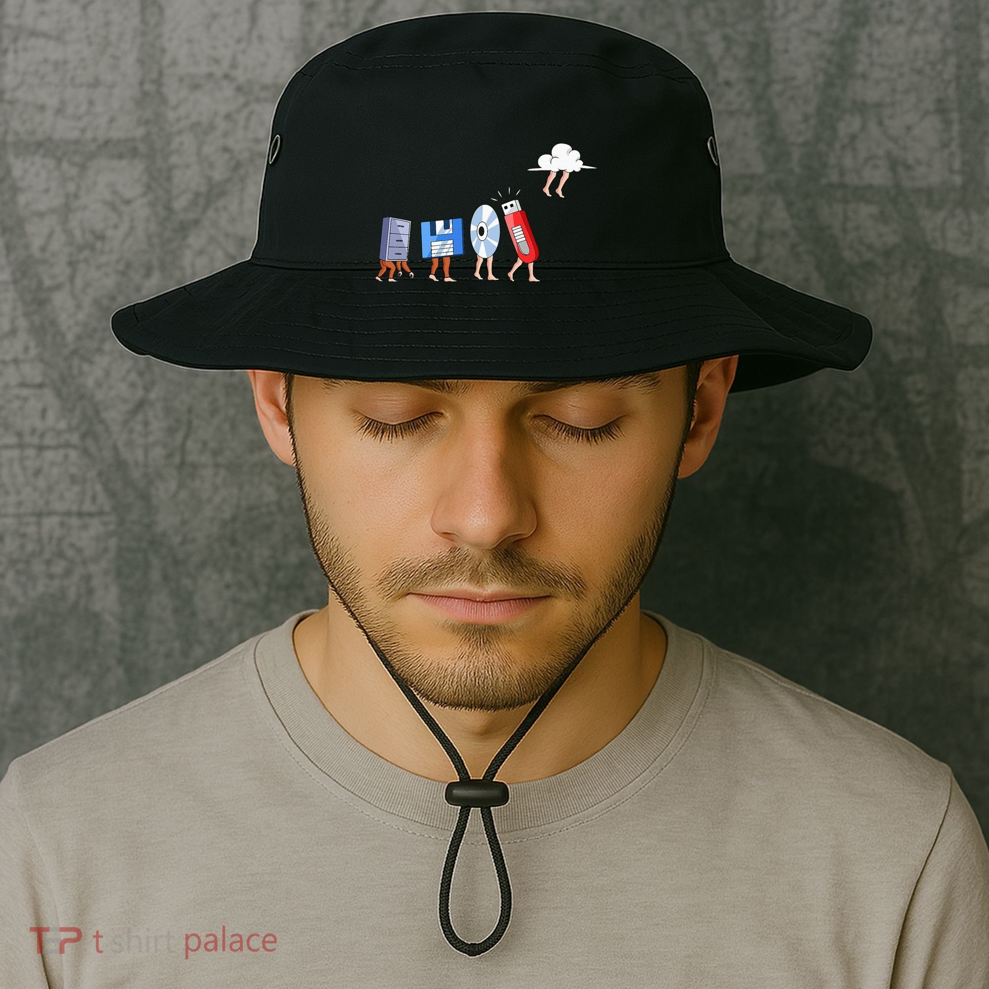 Funny Geek Programmer Nerd Developer Computer Engineering Bucket Hat